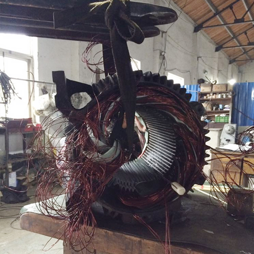 合肥電機(jī)維修時怎么處理集電環(huán)短路的故障？